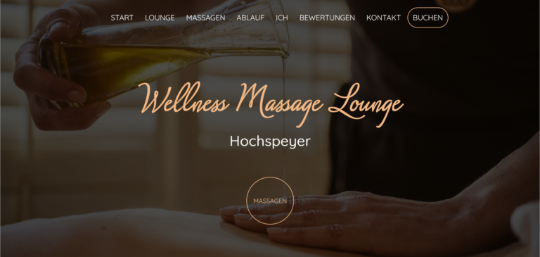 Homepage Massage Lounge